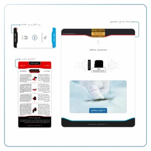 برچسب پوششی ماهوت مدل Cat-1 مناسب برای تبلت اپل iPad mini 2012 A1432