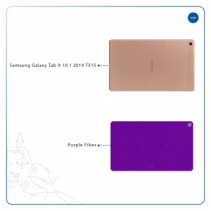 برچسب پوششی ماهوت مدل Purple-Fiber مناسب برای تبلت سامسونگ Galaxy Tab A 10.1 2019 T515