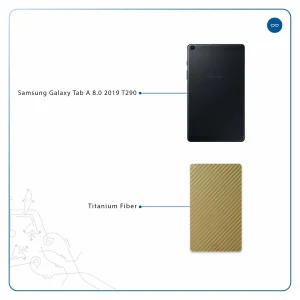 برچسب پوششی ماهوت مدل Titanium-Fiber مناسب برای تبلت سامسونگ Galaxy Tab A 8.0 2019 T290