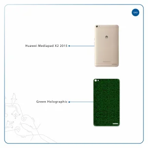 برچسب پوششی ماهوت مدل Green-Holographic مناسب برای تبلت هوآوی Mediapad X2 2015