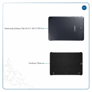 برچسب پوششی ماهوت مدل Carbon-Fiber مناسب برای تبلت سامسونگ Galaxy Tab S2 9.7 2015 T815