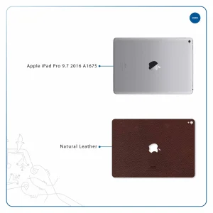 برچسب پوششی ماهوت مدل Natural-Leather مناسب برای تبلت اپل iPad Pro 9.7 2016 A1675