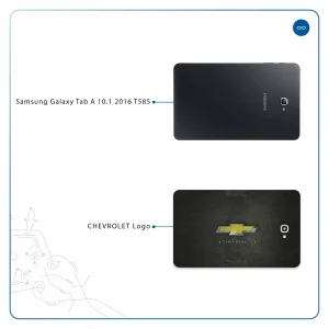 برچسب پوششی ماهوت مدل CHEVROLET-Logo مناسب برای تبلت سامسونگ Galaxy Tab A 10.1 2016 T585