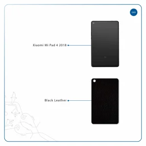 برچسب پوششی ماهوت مدل Black-Leather مناسب برای تبلت شیائومی Mi Pad 4 2018