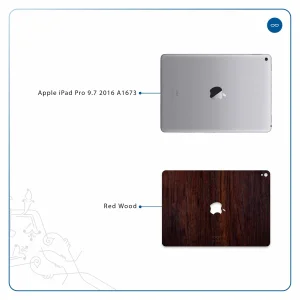برچسب پوششی ماهوت مدل Red-Wood مناسب برای تبلت اپل iPad Pro 9.7 2016 A1673
