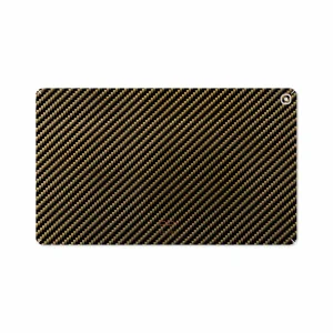 برچسب پوششی ماهوت مدل Glossy-Brown-Fiber مناسب برای تبلت سامسونگ Galaxy Tab A 10.1 2019 T515