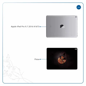 برچسب پوششی ماهوت مدل Pizza مناسب برای تبلت اپل iPad Pro 9.7 2016 A1673