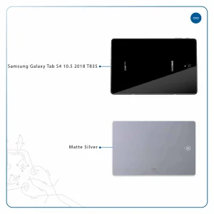 برچسب پوششی ماهوت مدل Matte-Silver مناسب برای تبلت سامسونگ Galaxy Tab S4 10.5 2018 T835