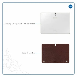 برچسب پوششی ماهوت مدل Natural-Leather مناسب برای تبلت سامسونگ Galaxy Tab S 10.5 2014 T805