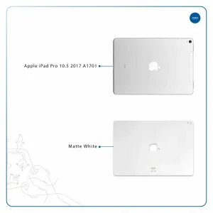 برچسب پوششی ماهوت مدل Matte-White مناسب برای تبلت اپل iPad Pro 10.5 2017 A1701