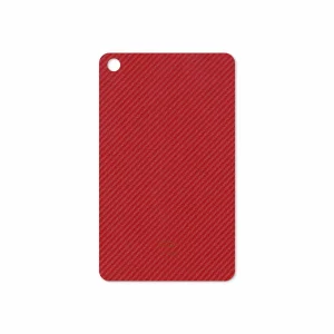 برچسب پوششی ماهوت مدل Red-Fiber مناسب برای تبلت شیائومی Mi Pad 4 2018