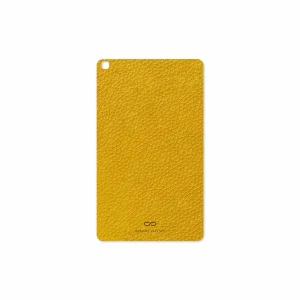برچسب پوششی ماهوت مدل Mustard-Leather مناسب برای تبلت سامسونگ Galaxy Tab A 8.0 2019 T290