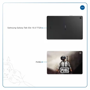 برچسب پوششی ماهوت مدل Pubg-Game مناسب برای تبلت سامسونگ Galaxy Tab S5e 10.5 2019 T720