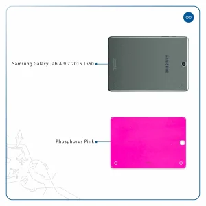برچسب پوششی ماهوت مدل Phosphorus-Pink مناسب برای تبلت سامسونگ Galaxy Tab A 9.7 2015 T550