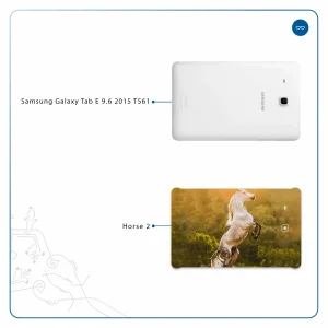 برچسب پوششی ماهوت مدل Horse-2 مناسب برای تبلت سامسونگ Galaxy Tab E 9.6 2015 T561