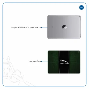برچسب پوششی ماهوت مدل Jaguar Cars مناسب برای تبلت اپل iPad Pro 9.7 2016 A1674