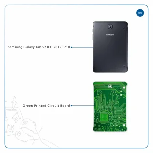 برچسب پوششی ماهوت مدل Green Printed Circuit Board مناسب برای تبلت سامسونگ Galaxy Tab S2 8.0 2015 T710