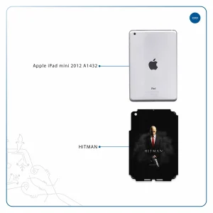 برچسب پوششی ماهوت مدل Hitman-Game مناسب برای تبلت اپل iPad mini 2012 A1432