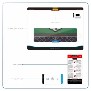 برچسب پوششی ماهوت مدل Bentley مناسب برای تبلت سامسونگ Galaxy Tab A 10.1 2019 T515
