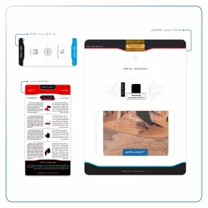برچسب پوششی ماهوت مدل Kaloot مناسب برای تبلت سامسونگ Galaxy Tab 3 8.0 2013 T311