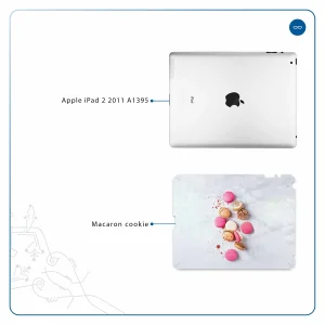 برچسب پوششی ماهوت مدل Macaron cookie مناسب برای تبلت اپل iPad 2 2011 A1395