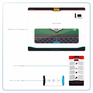 برچسب پوششی ماهوت مدل Bentley مناسب برای تبلت سامسونگ Galaxy Tab S4 10.5 2018 T830