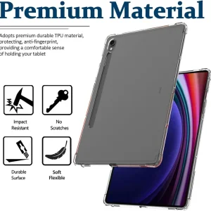 کاور بادیگارد مدل TPU مناسب برای تبلت سامسونگ galaxy Tab S9 FE / S10 FE 10.9 inch