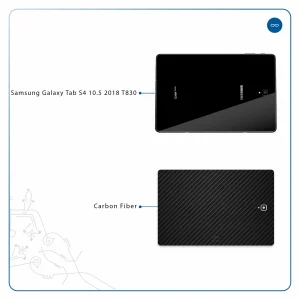 برچسب پوششی ماهوت مدل Carbon-Fiber مناسب برای تبلت سامسونگ Galaxy Tab S4 10.5 2018 T830