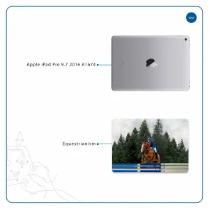برچسب پوششی ماهوت مدل Equestrianism مناسب برای تبلت اپل iPad Pro 9.7 2016 A1674