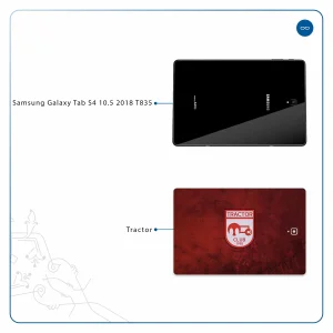 برچسب پوششی ماهوت مدل Tractor مناسب برای تبلت سامسونگ Galaxy Tab S4 10.5 2018 T835