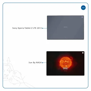 برچسب پوششی ماهوت مدل Sun-By-NASA مناسب برای تبلت سونی Xperia Tablet Z LTE 2013