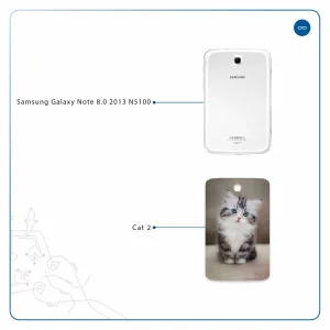 برچسب پوششی ماهوت مدل Cat-2 مناسب برای تبلت سامسونگ Galaxy Note 8.0 2013 N5100
