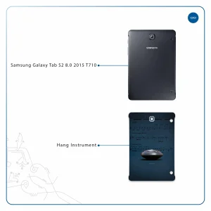 برچسب پوششی ماهوت مدل Hang Instrument مناسب برای تبلت سامسونگ Galaxy Tab S2 8.0 2015 T710