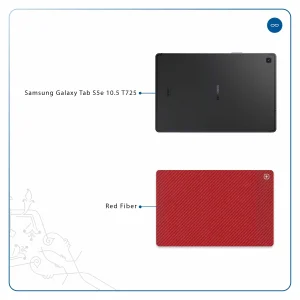 برچسب پوششی ماهوت مدل Red-Fiber مناسب برای تبلت سامسونگ Galaxy Tab S5e 10.5 2019 T725