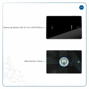 برچسب پوششی ماهوت مدل Manchester-City مناسب برای تبلت سامسونگ Galaxy Tab S4 10.5 2018 T835