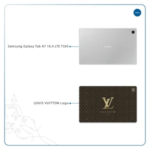 برچسب پوششی ماهوت مدل LOUIS-VUITTON-Logo مناسب برای تبلت سامسونگ Galaxy Tab A7 10.4 LTE 2020 T505