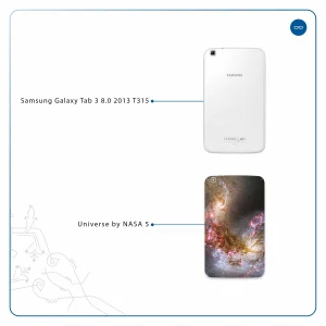 برچسب پوششی ماهوت مدل Universe-by-NASA-5 مناسب برای تبلت سامسونگ Galaxy Tab 3 8.0 2013 T315