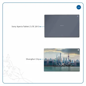 برچسب پوششی ماهوت مدل Shanghai City مناسب برای تبلت سونی Xperia Tablet Z LTE 2013