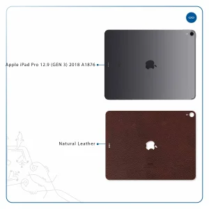 برچسب پوششی ماهوت مدل Natural-Leather مناسب برای تبلت اپل iPad Pro 12.9 (GEN 3) 2018 A1876