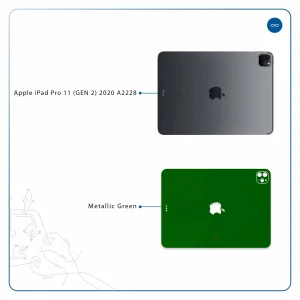 برچسب پوششی ماهوت مدل Metallic-Green مناسب برای تبلت اپل iPad Pro 11 (GEN 2) 2020 A2228