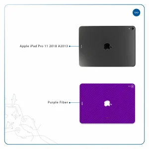 برچسب پوششی ماهوت مدل Purple-Fiber مناسب برای تبلت اپل iPad Pro 11 2018 A2013