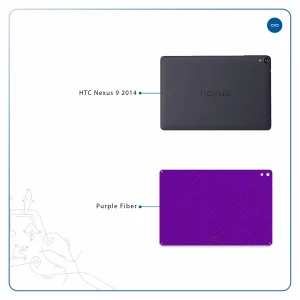 برچسب پوششی ماهوت مدل Purple-Fiber مناسب برای تبلت اچ تی سی Nexus 9 2014