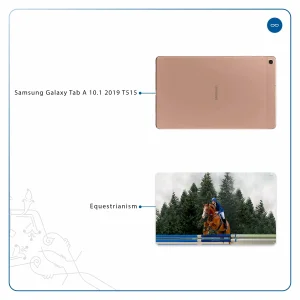 برچسب پوششی ماهوت مدل Equestrianism مناسب برای تبلت سامسونگ Galaxy Tab A 10.1 2019 T515