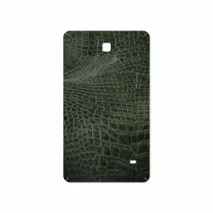 برچسب پوششی ماهوت مدل Green-Crocodile-Leather مناسب برای تبلت سامسونگ Galaxy Tab 4 7.0 2014 T231