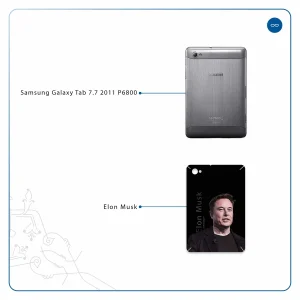برچسب پوششی ماهوت مدل Elon Musk مناسب برای تبلت سامسونگ Galaxy Tab 7.7 2011 P6800