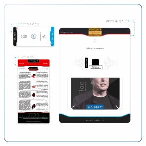 برچسب پوششی ماهوت مدل Elon Musk مناسب برای تبلت سامسونگ Galaxy Tab 7.7 2011 P6800