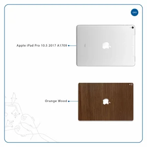 برچسب پوششی ماهوت مدل Orange-Wood مناسب برای تبلت اپل iPad Pro 10.5 2017 A1709
