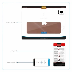 برچسب پوششی ماهوت مدل Matte_Natural_Leather مناسب برای تبلت اپل iPad Air 2 2014 A1566