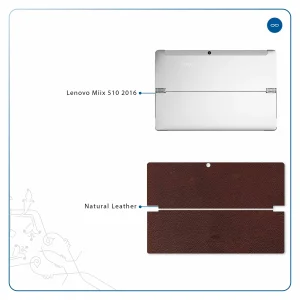 برچسب پوششی ماهوت مدل Natural-Leather مناسب برای تبلت لنوو Miix 510 2016