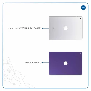 برچسب پوششی ماهوت مدل Matte-BlueBerry مناسب برای تبلت اپل iPad 9.7 (GEN 5) 2017 A1822